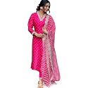 Jwalin Women39s Chinon Silk Embroidered Kurta and