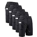 JWJ Mens 2 in 1 Running Shorts Quick Dry Gym Athletic Workout Clothes with Side Pockets