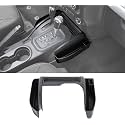JWWY for Jeep JK Center Console Gear Shift Storage Box for Jeep Wrangler JK JKU 2011–2018, Coin Tray Organizer Compartment, Matte Black