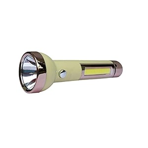jy super plastic rechargeable led torch yellow