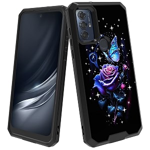 for motorola moto g power 2022 case 6534 butterflies theme design shockproof for motorola moto g power 2022 phone case dual layer cover