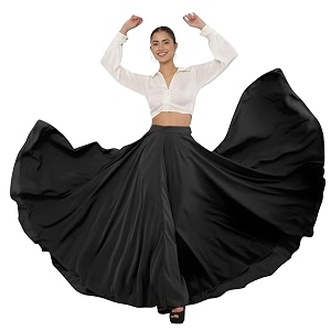 JYESHTA Womens American Crepe Flared A Line