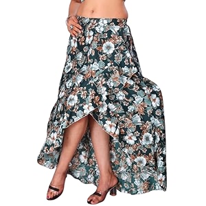 JYESHTA Womens American Crepe Flared A Line