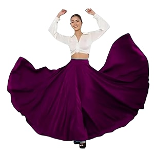 JYESHTA Womens American Crepe Flared A Line