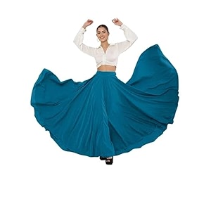 JYESHTA Womens American Crepe Flared A Line