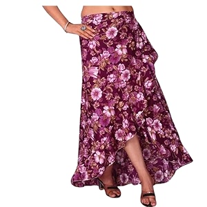 JYESHTA Womens American Crepe Flared A Line