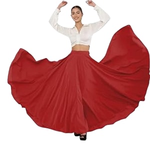 JYESHTA Womens American Crepe Flared A Line