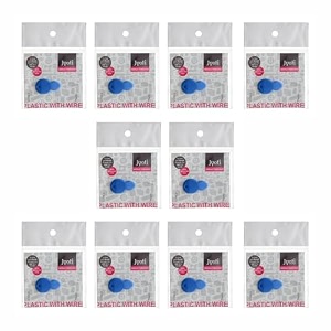 jyoti 36505 needle threader - plastic with wire multicolor cucurbit head wire loop needle threaders fits all needle sizes simple wire loop tool diy for hand or machine sewing amp crafting - 10 pcs
