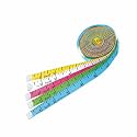 Jyoti 36703 Tape Measure for Body Measurement, Sewing Dressmaking Ruler, Durable Soft Flexible Inch Tape for Measurement, Length 60 Inches / 150cm - Width 13mm - Pack of 1