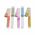 Jyoti 36712 Tape Measure for Body Measurement, Sewing Dressmaking Ruler, Durable Soft Flexible Inch Tape for Measurement, Length 60 Inches / 150cm - Width 13mm - Pack of 10 Pieces