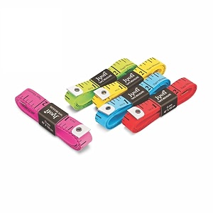 jyoti 38206 tape measure for body measurement sewing dressmaking ruler durable soft flexible inch tape for measurement length 40 inches  100cm - width 13mm - pack of 20 pieces