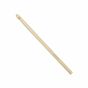 jyoti crochet hook bamboo for wool work hand knitted sewing diy craft weaving needle ideal for sweaters purses scarves sling bag hats and booties  15883 63415cm of size 6  5mm - 10 pieces
