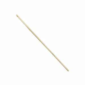jyoti crochet hook bamboo for wool work hand knitted sewing diy craft weaving needle ideal for sweaters purses scarves sling bag hats and booties  15875 63415cm of size 14  2mm - 5 pieces