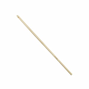 jyoti crochet hook bamboo for wool work hand knitted sewing diy craft weaving needle ideal for sweaters purses scarves sling bag hats booties  15876 63415cm of size 13225mm - 10 pieces