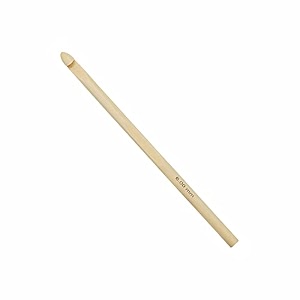 jyoti crochet hook bamboo for wool work hand knitted sewing diy craft weaving needle ideal for sweaters purses scarves sling bag hats and booties  15885 63415cm of size 4  6mm - 5 pieces