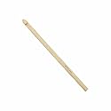 Jyoti Crochet Hook Bamboo for Wool Work, Hand Knitted Sewing DIY Craft Weaving Needle, Ideal for Sweaters, Purses, Scarves, Sling Bag, Hats, and Booties, # 15885 (6"/15cm of Size 4 / 6mm) - 10 Pieces