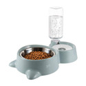 JYT 2-in-1 Pet Feeder with Water Bottle