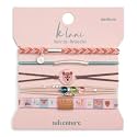 K'lani Adventure Hair Tie Bracelets - Elastic Ponytail Holder - Large