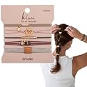 K'lani Breathe Hair Tie Bracelets - Elastic Ponytail Holder - Large