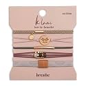 K'lani Breathe Hair Tie Bracelets - Elastic Ponytail Holder - Small