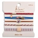 K'lani Dolce Vita Hair Tie Bracelets - Elastic Ponytail Holder - Large