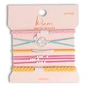 K'lani Embrace Hair Tie Bracelets - Elastic Ponytail Holder - Medium