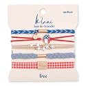 K'lani Free Hair Tie Bracelets - Elastic Ponytail Holder - Large