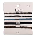 K'lani Hustle Hair Tie Bracelets - Elastic Ponytail Holder - Large