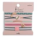 K'lani Rally Hair Tie Bracelets - Elastic Ponytail Holder - Medium