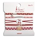 K'lani Sweet Hair Tie Bracelets - Elastic Ponytail Holder - Medium