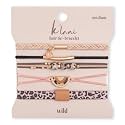 K'lani Wild Hair Tie Bracelets - Elastic Ponytail Holder - Medium