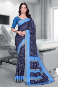k 5 fashion printed daily wear crepe saree