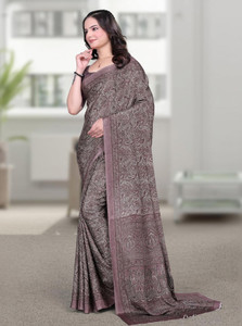 k 5 fashion printed daily wear crepe saree