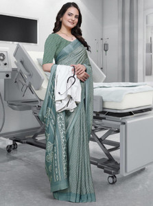 k 5 fashion printed daily wear crepe saree