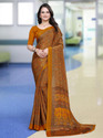 K 5 FASHION Printed Daily Wear Crepe Saree
