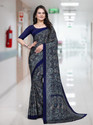 K 5 FASHION Printed Daily Wear Crepe Saree