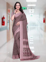 K 5 FASHION Printed Daily Wear Crepe Saree