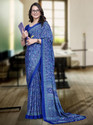 K 5 FASHION Printed Daily Wear Crepe Saree