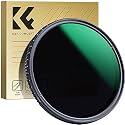 K&amp;F Concept 58mm Variable Neutral Density ND8-ND2000 ND Filter for Camera Lenses with Multi-Resistant Coating, Waterproof