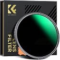 K&amp;F CONCEPT 62mm Ultra-Low Reflectivity Variable ND2-400 ND Lens Filter