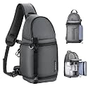 K&F CONCEPT Camera Sling Bag, Compact Crossbody Backpack, 10L