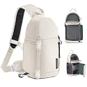 K&F CONCEPT Camera Sling Bag, Compact Crossbody Backpack, 10L