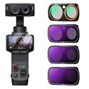 K&amp;F CONCEPT CPL+ND16+ND64+ND256 Filter Compatible with Insta360 Luna Ultra