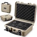 K&amp;F CONCEPT Waterproof Hard Case, IP67 Protective Case with Pre-Scored Foam