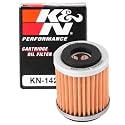 K&N Motorcycle Oil Filter: High Performance, Premium, KN-142