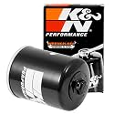K&N Motorcycle Oil Filter: High Performance, Wrench Off Nut, KN-198