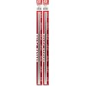 K &amp; S 83047 Round Aluminum Rod, 3/8" OD x 12" Long, 1 Piece, Made in The USA (Pack of 2)