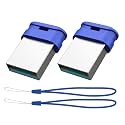 K&amp;ZZ 64GB Flash Drive Memory Stick 2 Pack Small USB Drive Thumb Drive Plug and Play Type-A Jump Drive USB Storage Stick