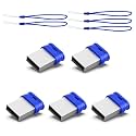K&amp;ZZ 64GB Flash Drive 5 Pack USB 3.0 Thumb Drive Jump Drive Plug and Play Mini USB Drive Memory Stick Portable Data Storage