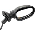 K D Side/Door Mirror for Mahindra Logan (Right/Driver Side) VX Adjustable(Black)